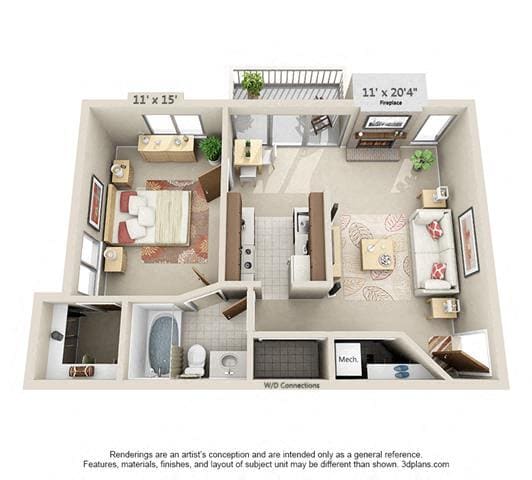 Floor Plan - The Country Stone