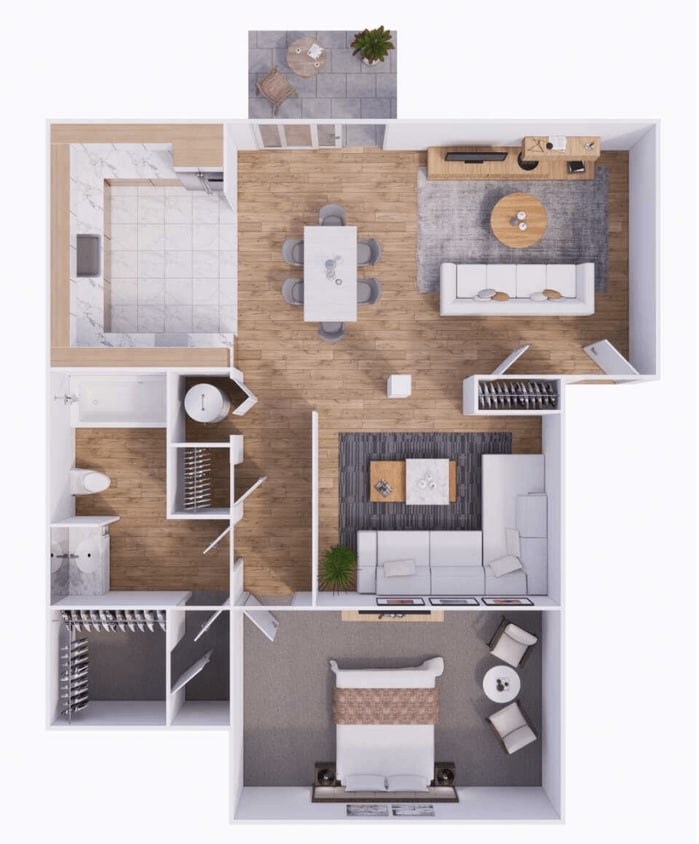 Floor Plan - Newman Den