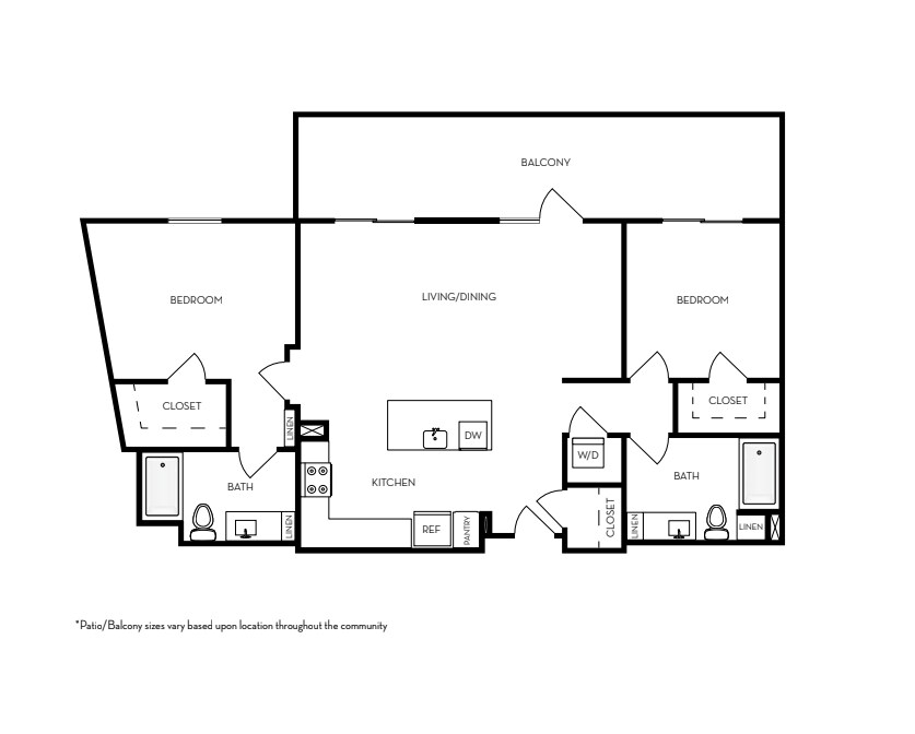 Floor Plan - 2x2j