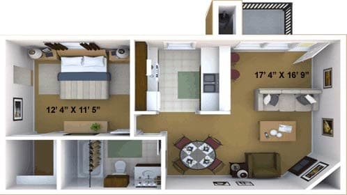 Floor Plan - The Aspen