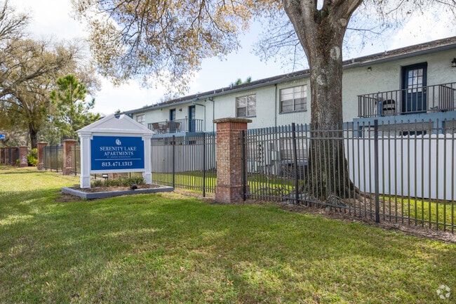 Nice Signage - Serenity Lake Apartments