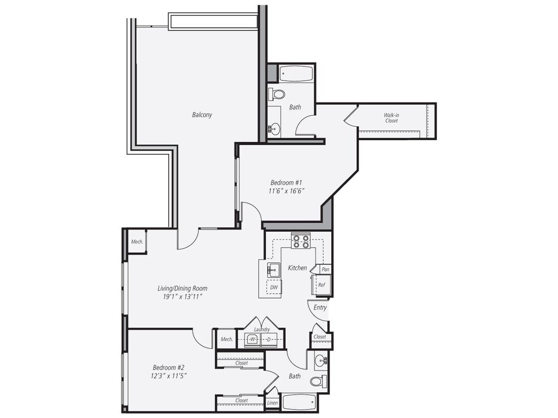 Floor Plan - B2P-1045