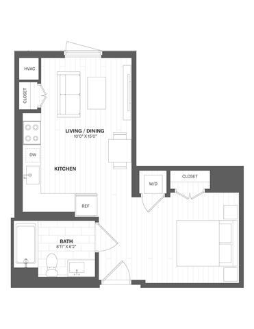 Floor Plan - Studio-s10
