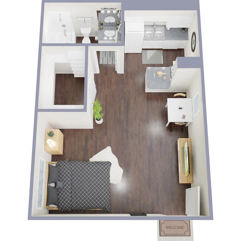 Floor Plan - Studio