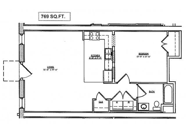 Floor Plan - Annex Apartment