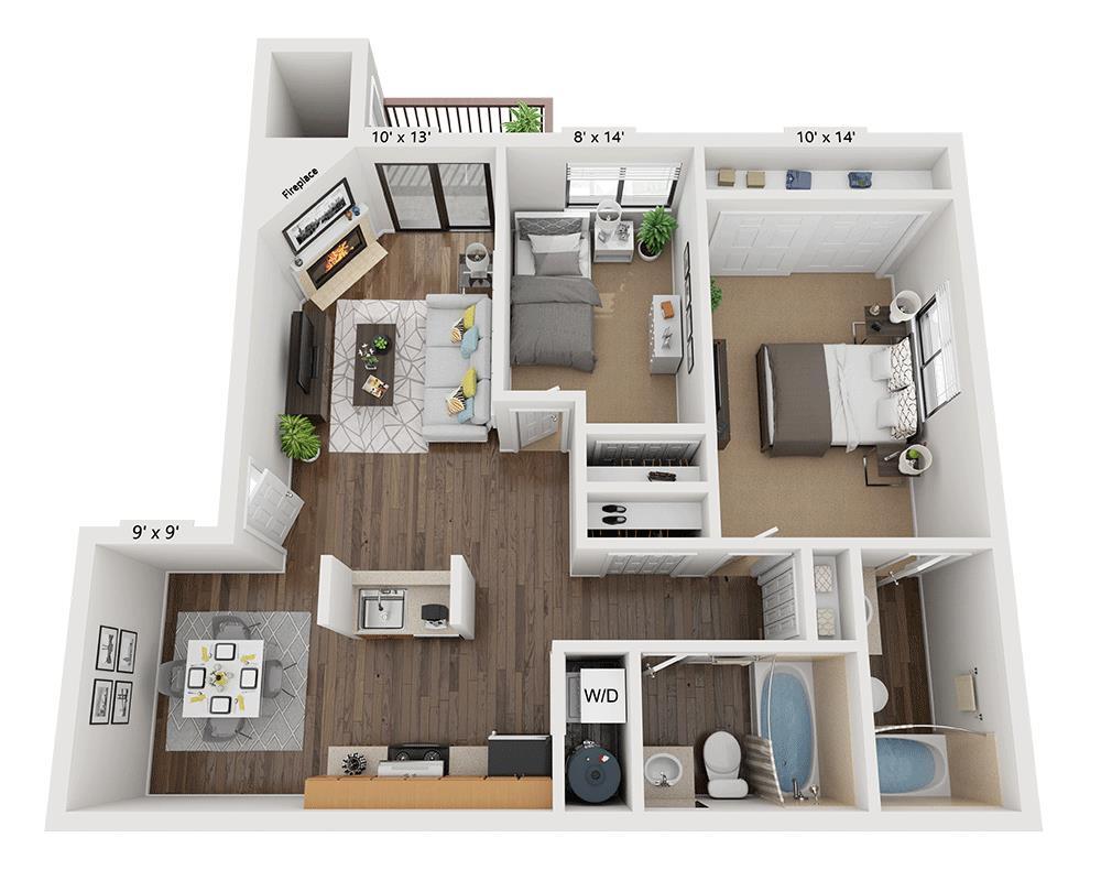 Floor Plan - Plan B2