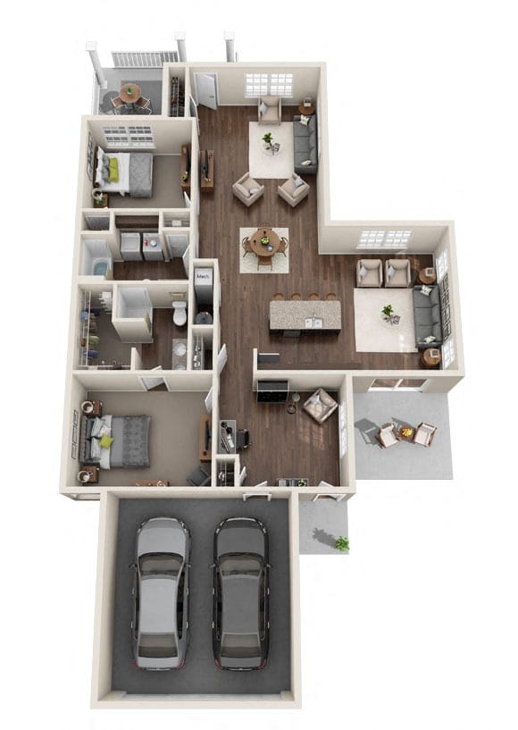 Floor Plan - Haydenwood w/ Sunroom