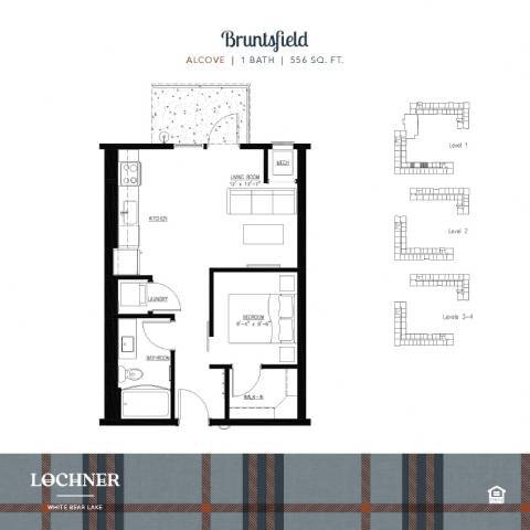 Floor Plan - Bruntsfield | Alcove