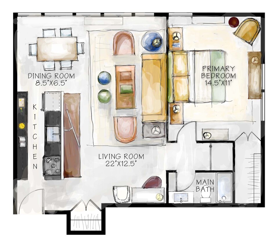 Floor Plan - Picasso