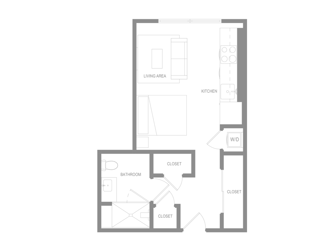 Floor Plan - Alta Studio E