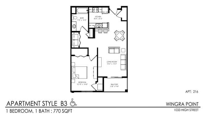 Floor Plan - WP B3