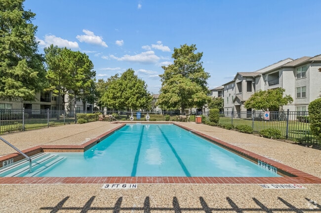 Resort-Inspired Pool with Poolside Cabanas - Taylor At Copperfield