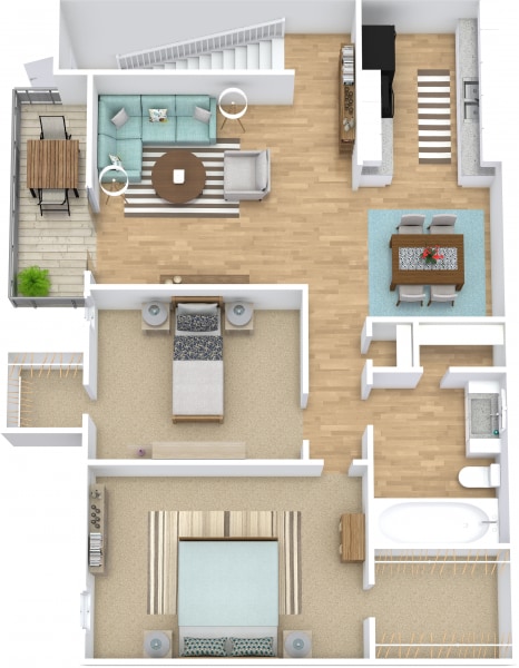 Floor Plan - Santa Fe