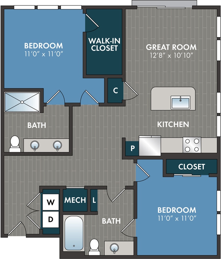 Floor Plan - Mississippi
