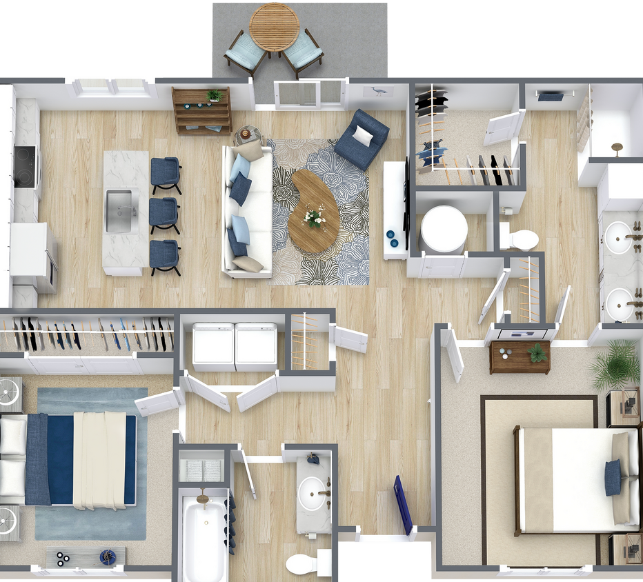 2-Bed Cottage - Curio