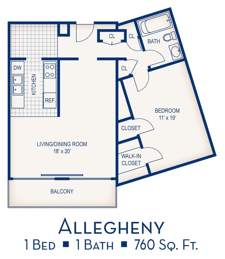 Floor Plan - Allegheny