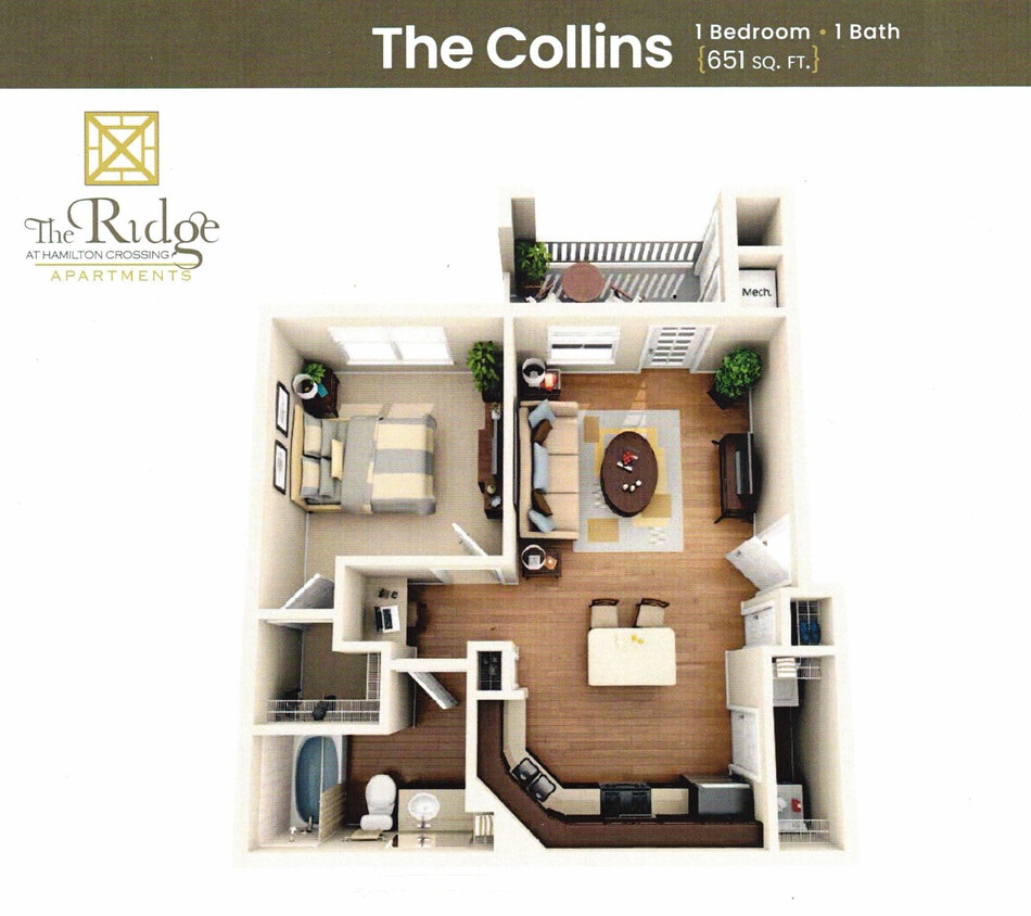 Floor Plan - The Collins