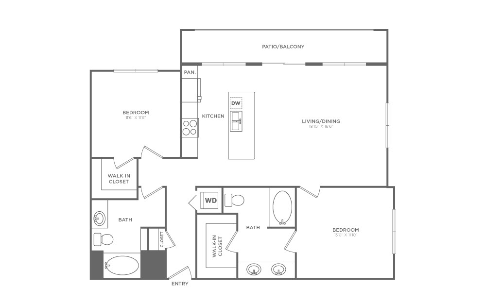 Floor Plan - The Womack