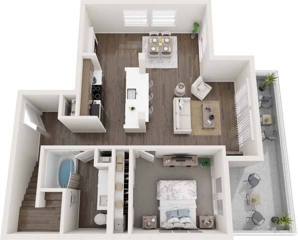 Floor Plan - B2TDT8