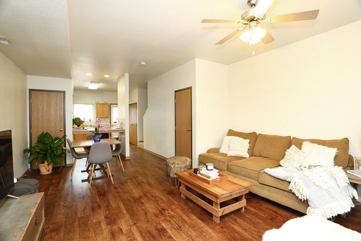 Floor Plan - Stainless Steel 2 Bedroom 2 Bath, Full Hardwood...