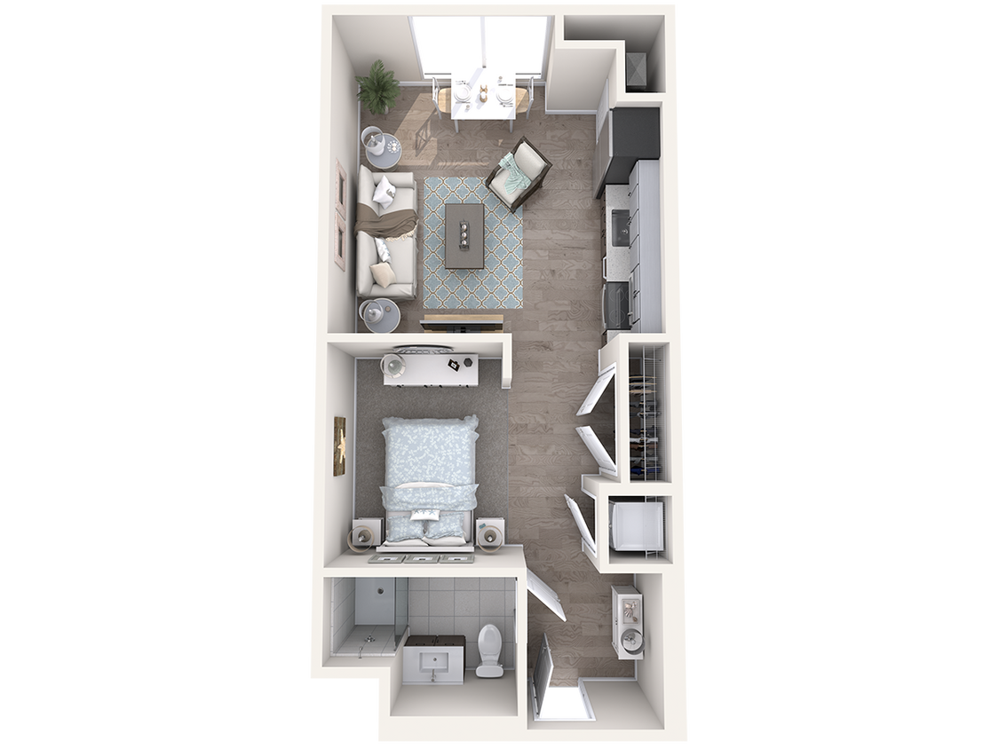 Floor Plan - Watermark B1-L1