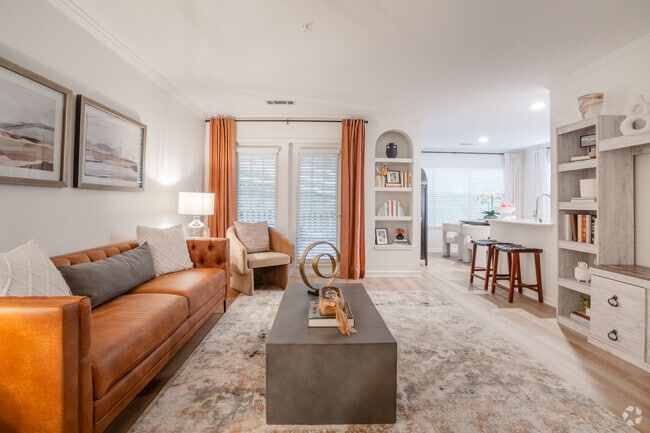 2BR, 2BA - 1,213SF - Brookshire - Living Room - Avonlea Towne Lake