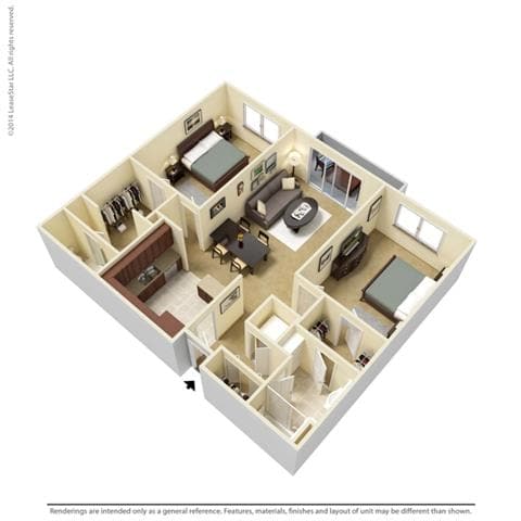 Floor Plan - B2 Renovated