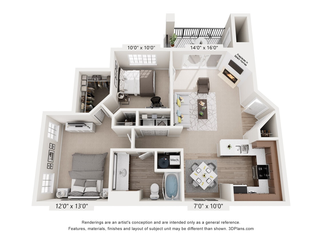 Floor Plan - Sun Bear