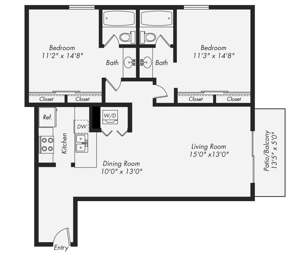 Floor Plan - B5-WD