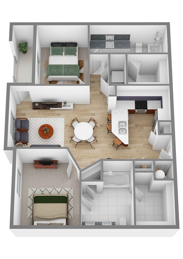 Venice | 2 Bedroom | 2 Bath | 1006 SF - Venice