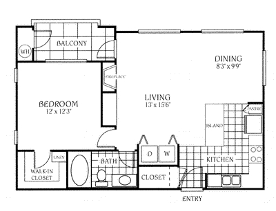 Floor Plan - The Morocco