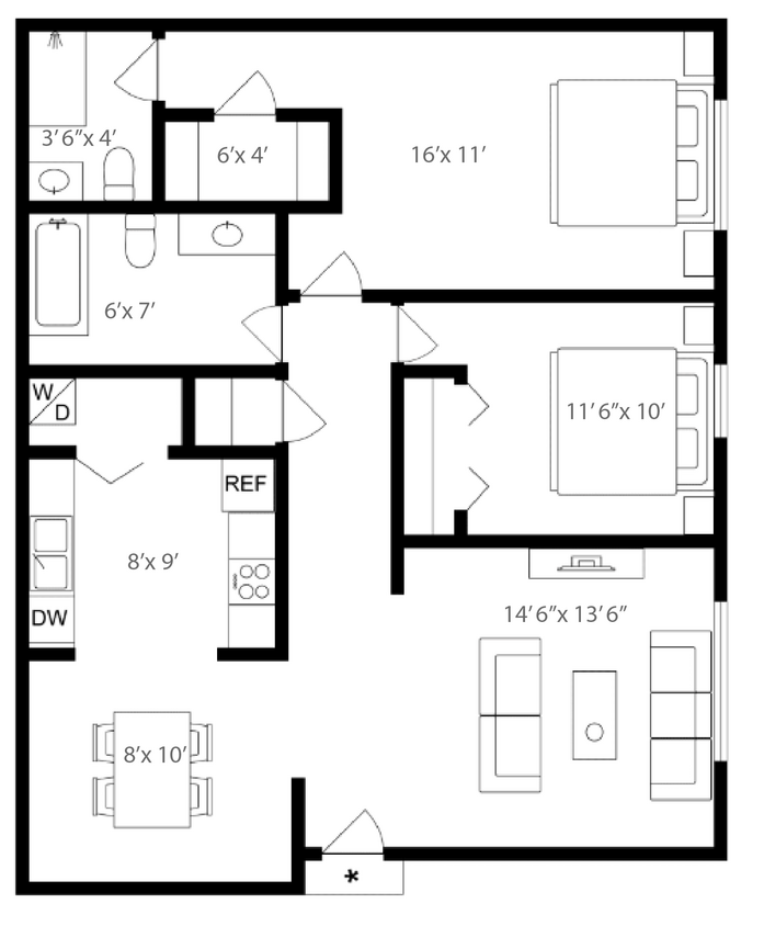 Floor Plan - Columbia