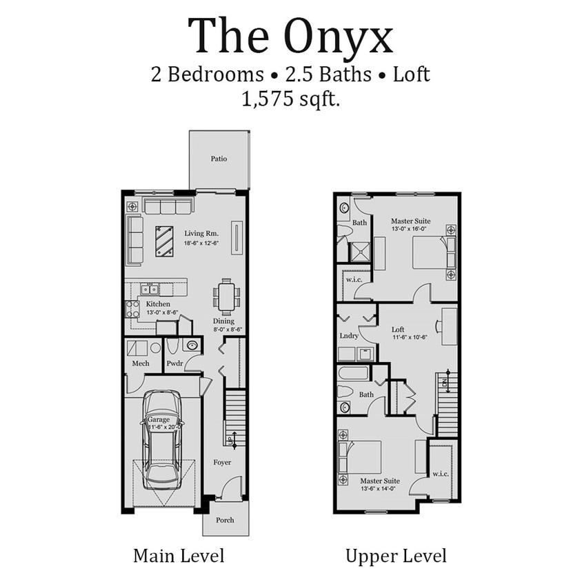 Floor Plan - Onyx 