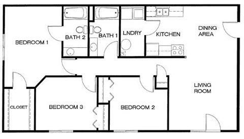 Floor Plan - The Rembrandt