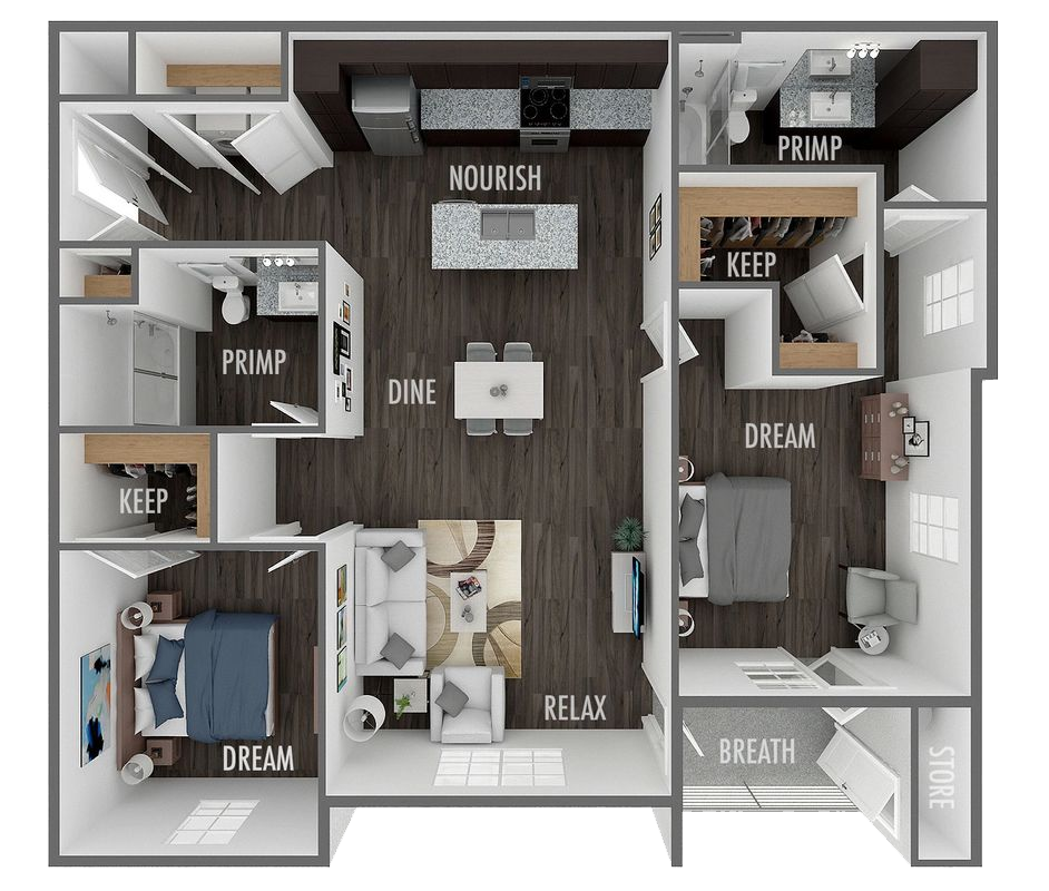 Floor Plan - The Zenith