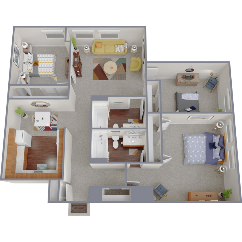 Floor Plan - THE NEWTON
