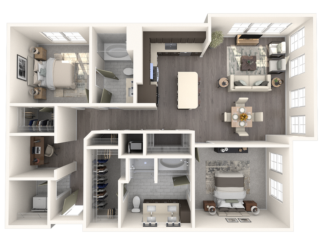 Canal 1535 Floor Plan B5 - B5