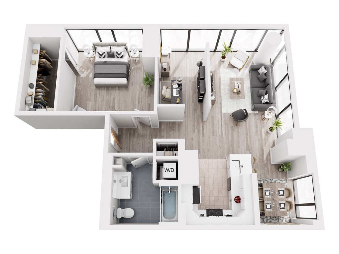 A8 - 1108 floor plan Lake and Wells - A8 - 1108