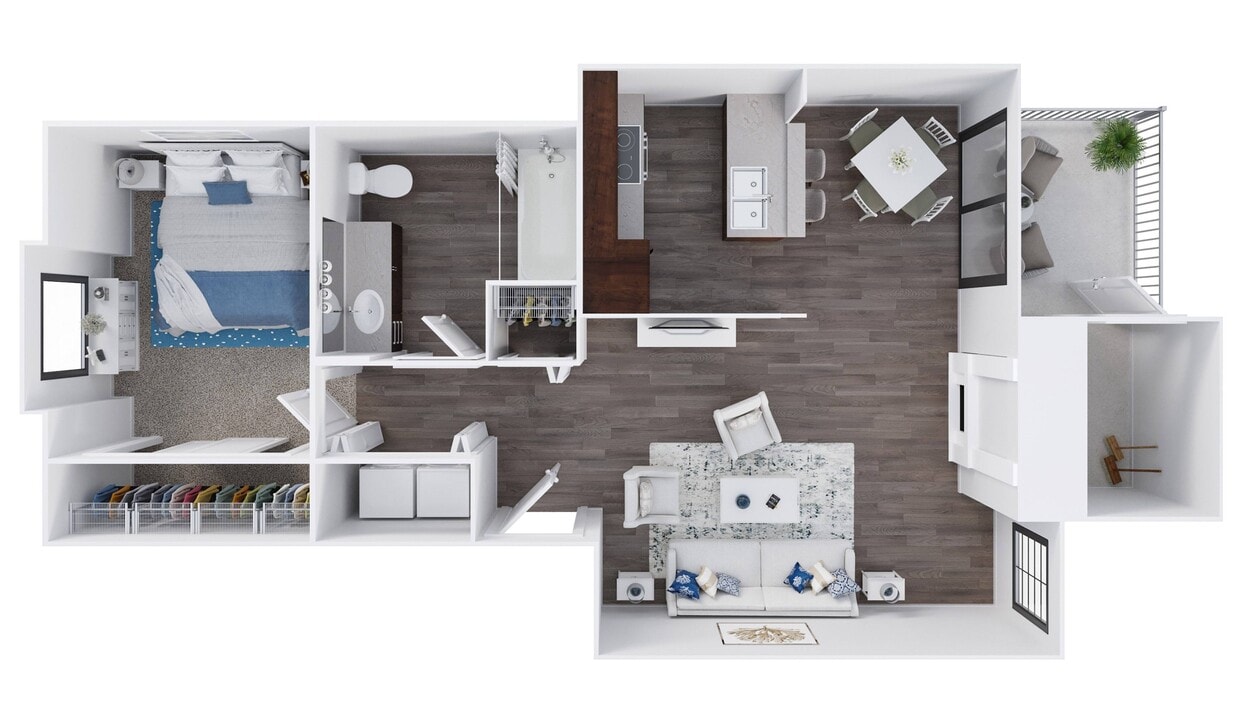 Floor Plan - The Townsend