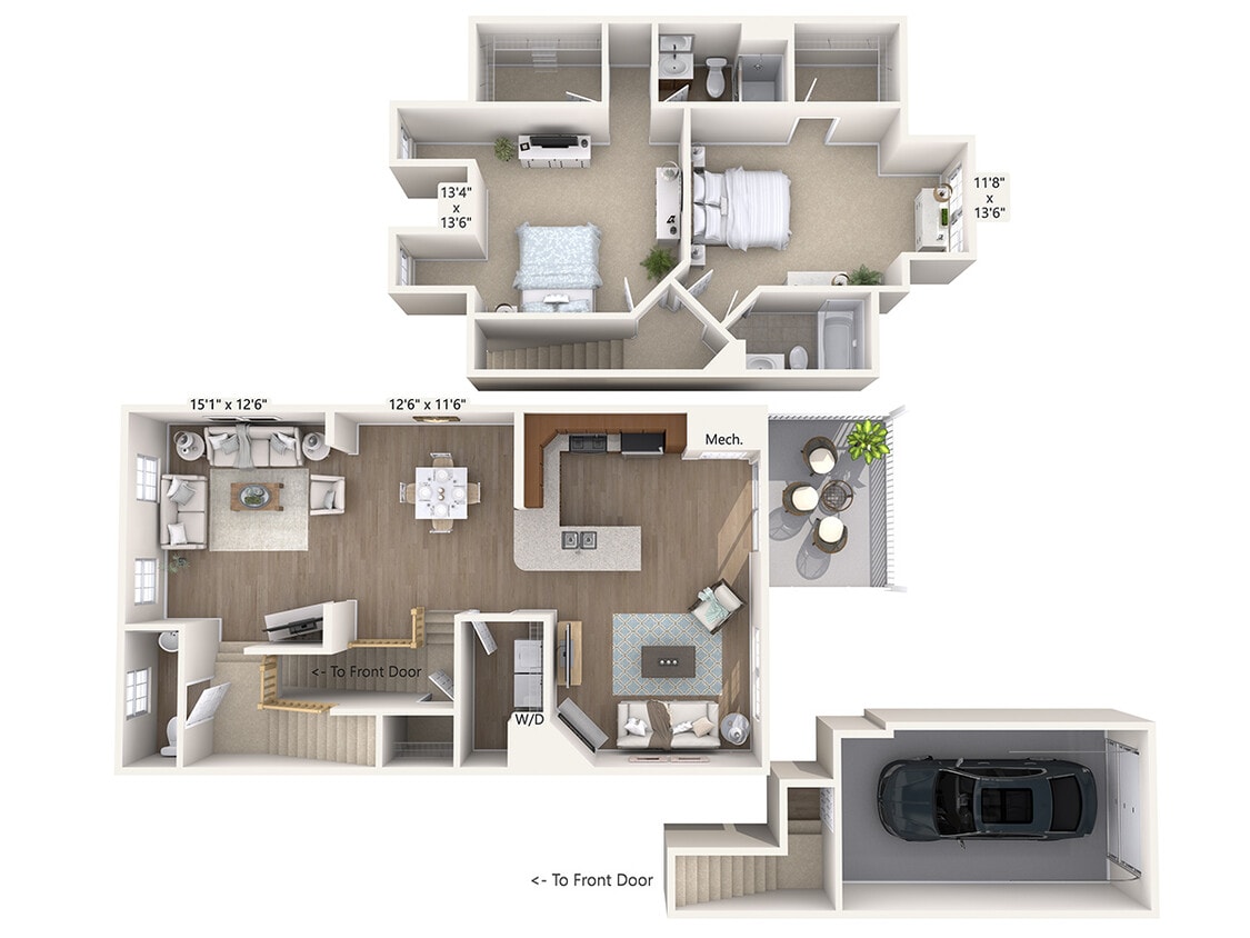 Floor Plan - B2TG-H
