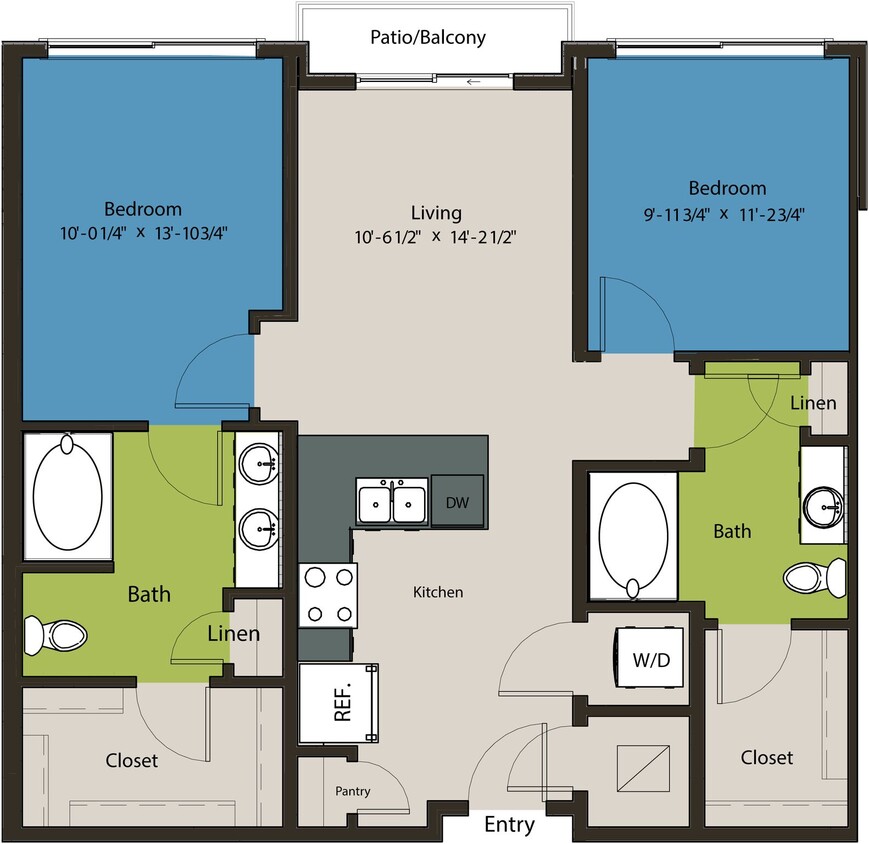 Floor Plan - 2A