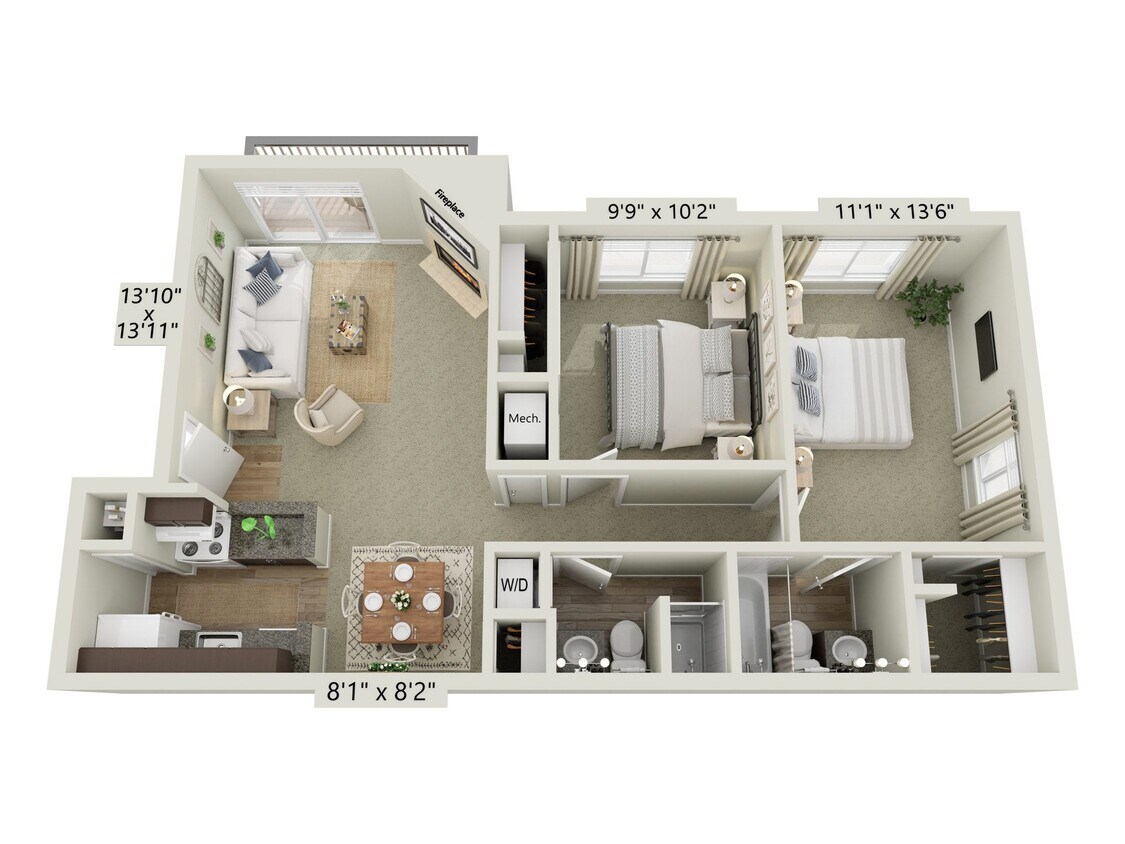 Floor Plan - Streamside - Classic