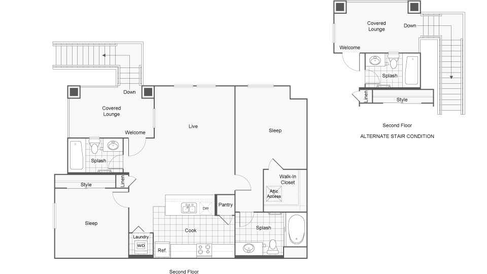 Floor Plan - The Bay