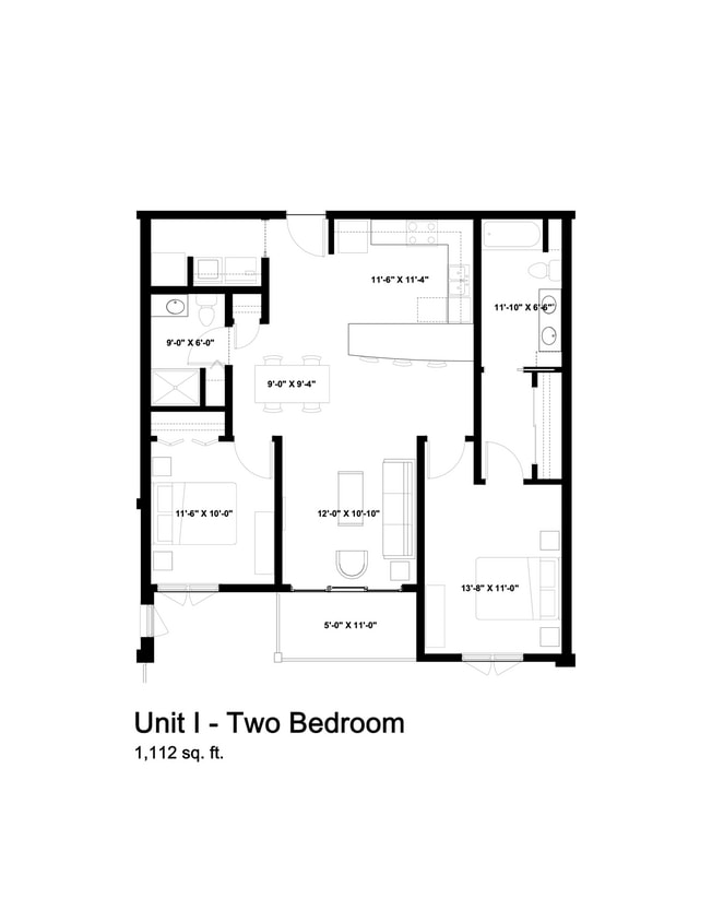 Floor Plan - Unit I