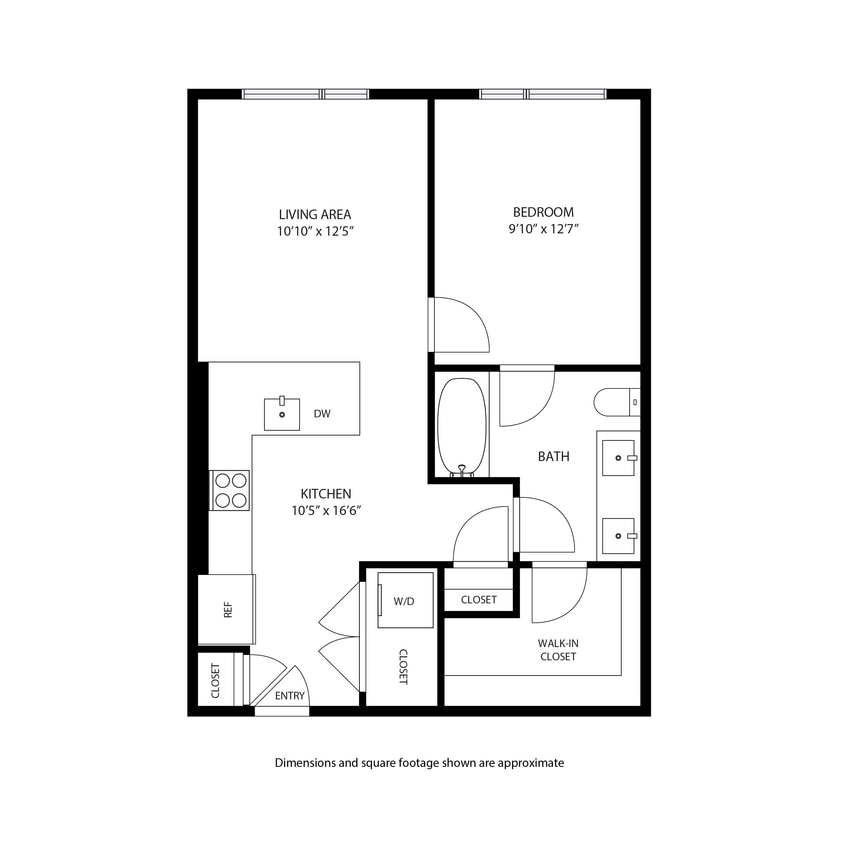 Floor Plan - The Boxcar