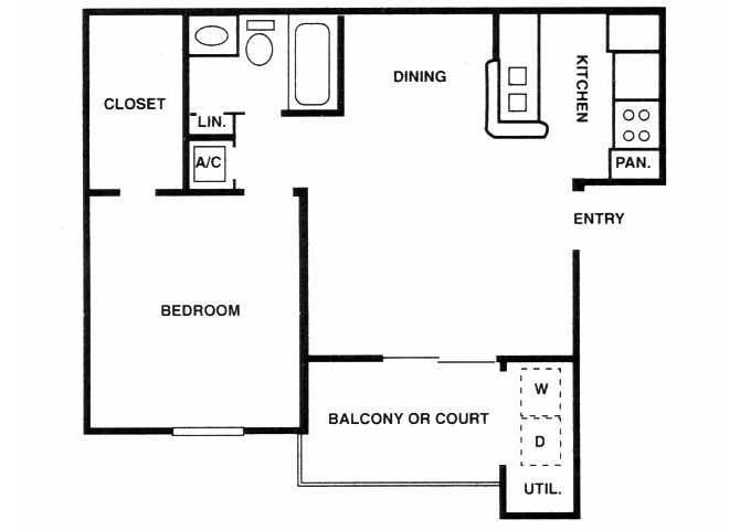 Floor Plan - A1 - Classic
