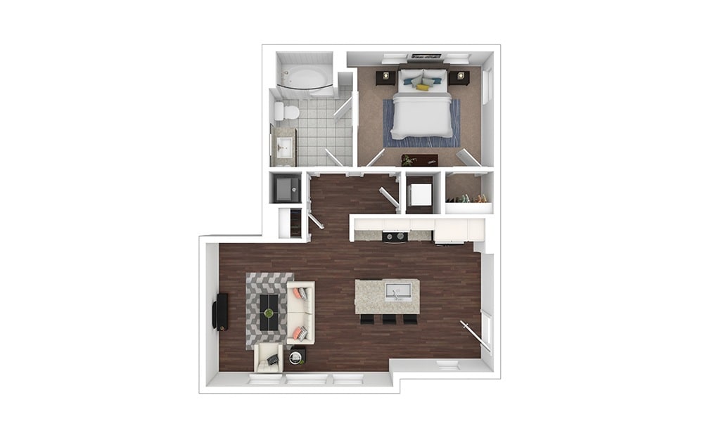 Floor Plan - A3U - Altavista