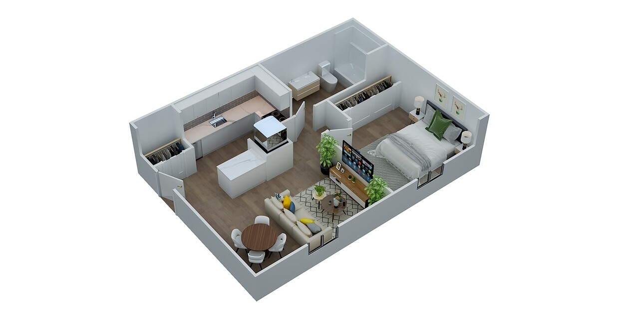 Floor Plan - Hideaway 1 & 2