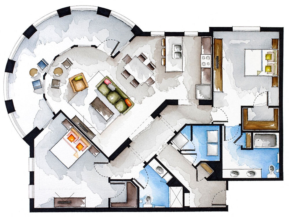 Floor Plan - The Grand Flora