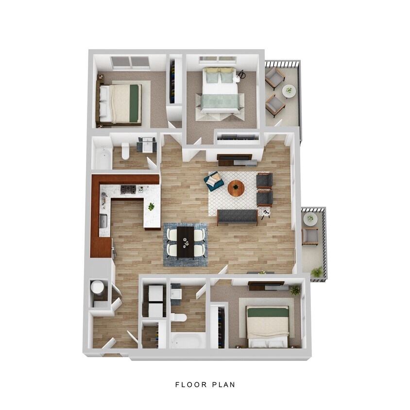 Floor Plan - 3 Bedroom